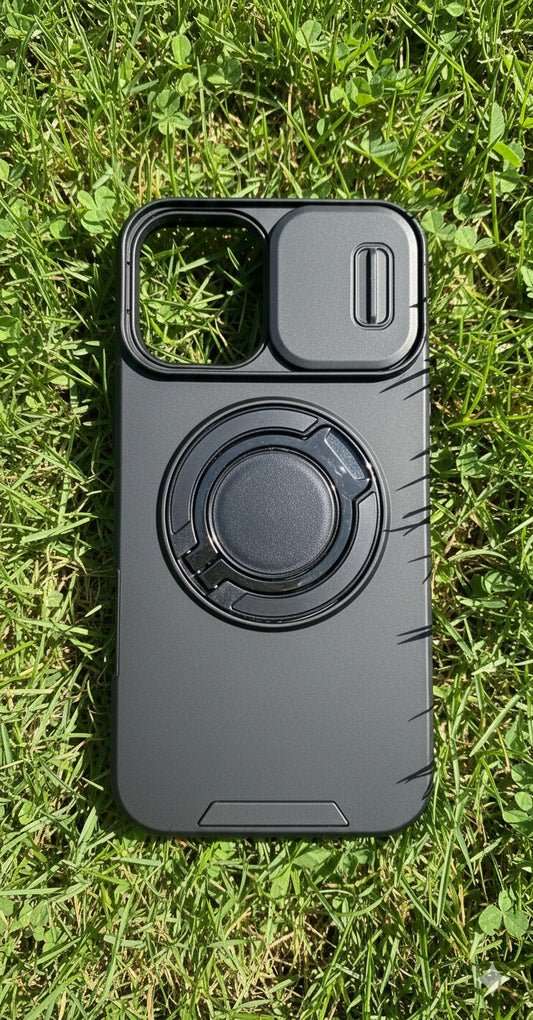 Magnetic Ring Armor Phone Case Cover For IPHONE 16 Series