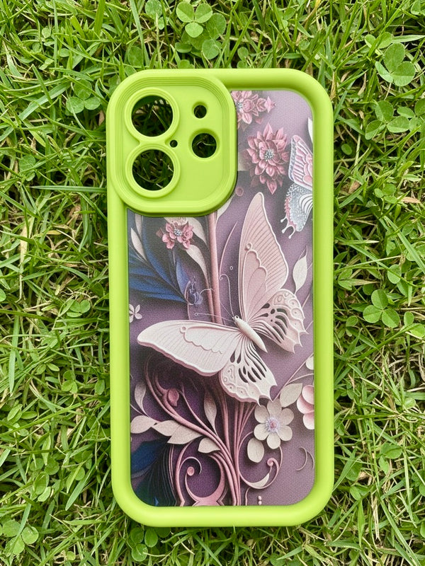 3D Butterfly Designer Mobile Case For IPHONE 17