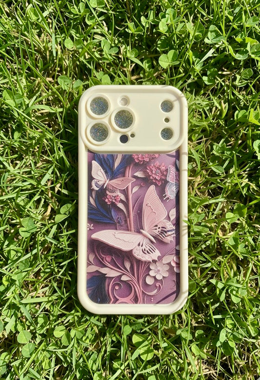 3D Butterfly Designer Mobile Case For IPHONE 17 PRO