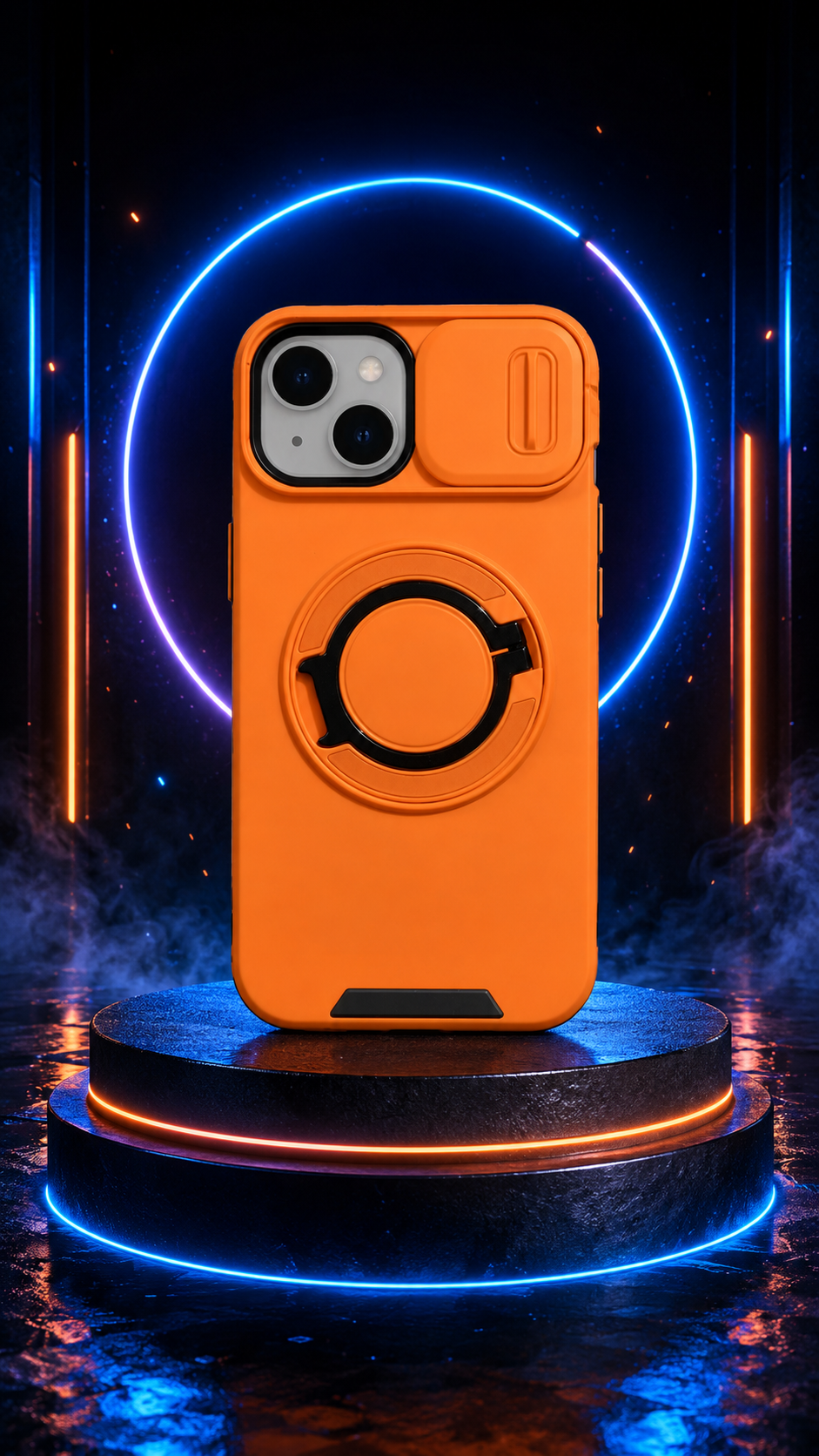 Magnetic Ring Armor Phone Case Cover For IPHONE 15 Series