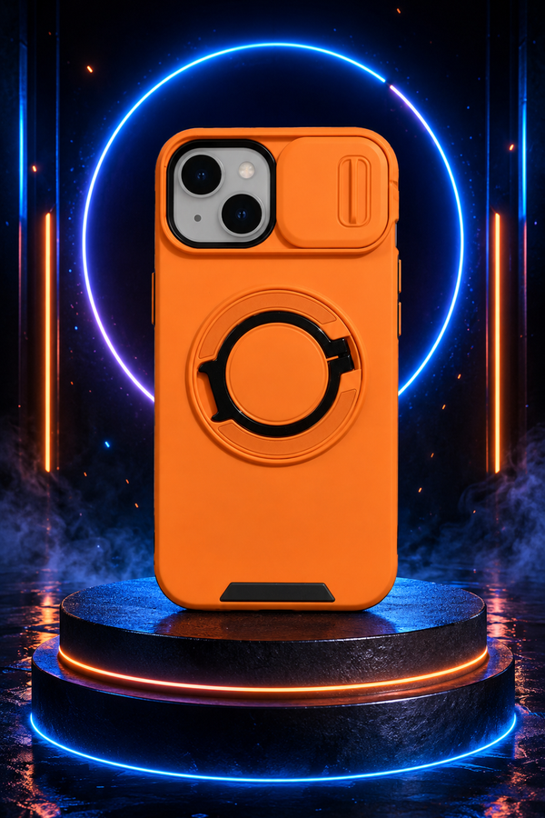 Magnetic Ring Armor Phone Case Cover For IPHONE 15 Series