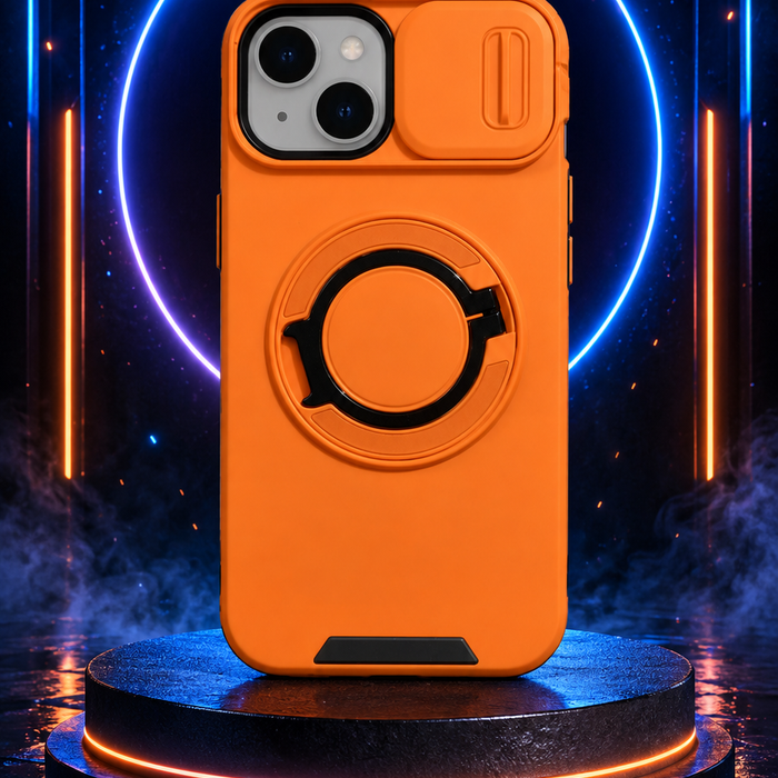 Magnetic Ring Armor Phone Case Cover For IPHONE 15 Series