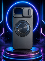 Magnetic Ring Armor Phone Case Cover For IPHONE 16 Series