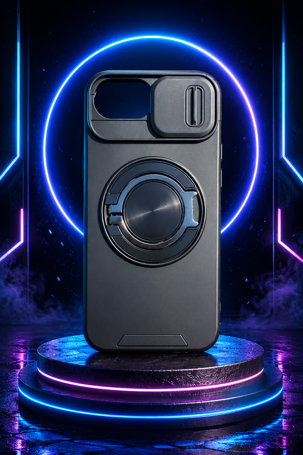 Magnetic Ring Armor Phone Case Cover For IPHONE 16 Series