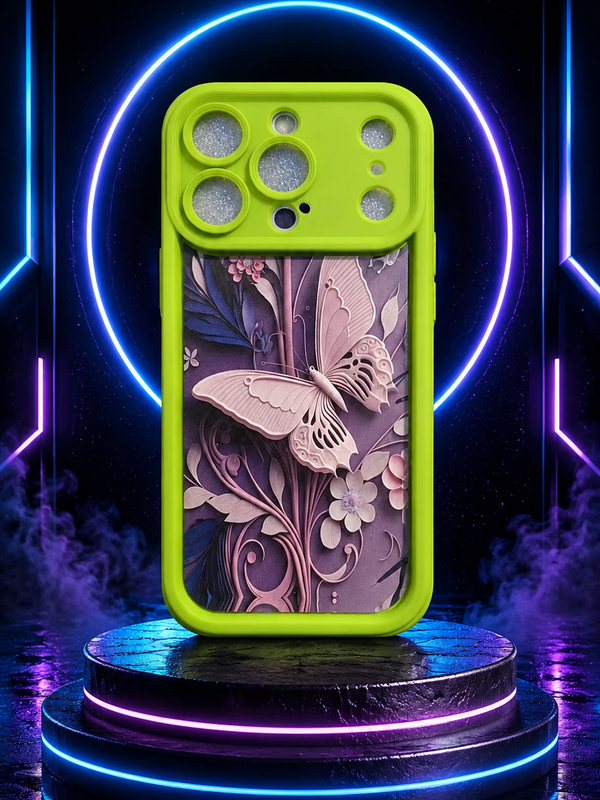 3D Butterfly Designer Mobile Case For IPHONE 17 PRO MAX
