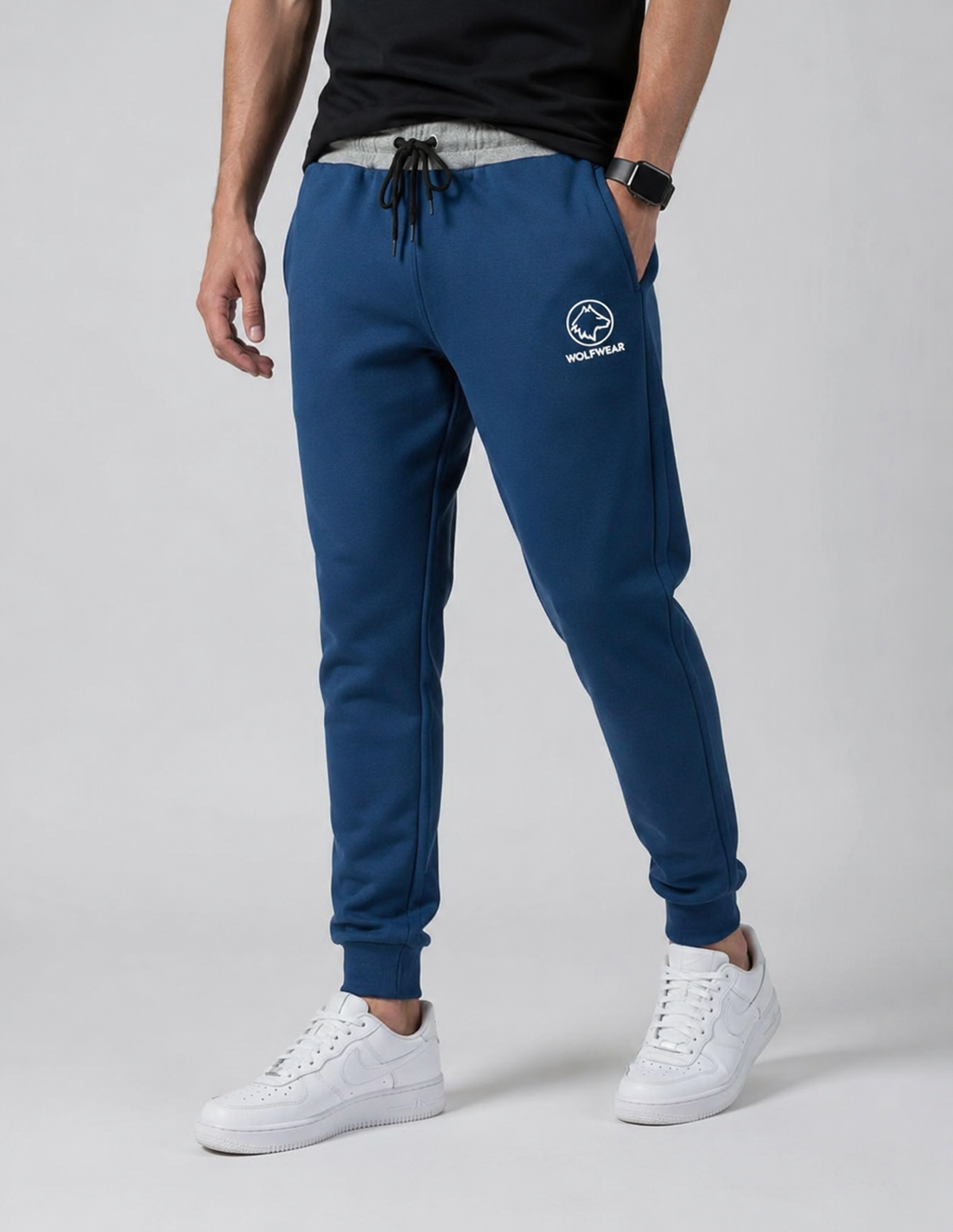Men’s Premium Free Size Cup Style Track Pants with Side Pockets (Fits Size 30 to 34)