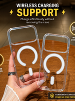Transparent Anti Yellow Wireless Charging Back Cover for iPhone 18 Series