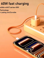60W Fast Charging Cable Type C To C With Sim Removal Tool