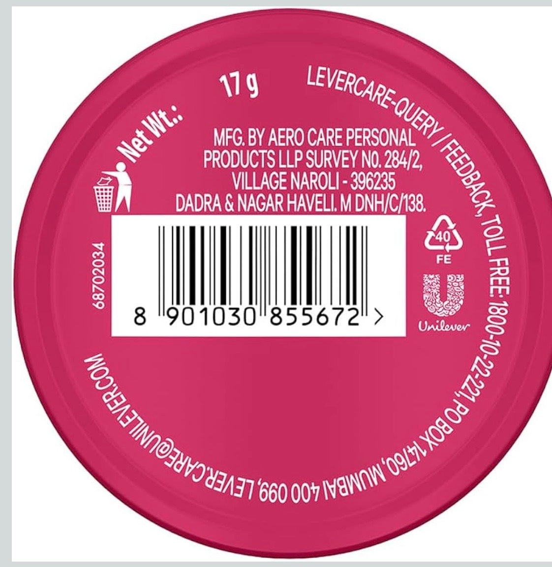 Vaseline Lip Therapy Rosy Lips 17 g