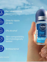 NIVEA MEN Fresh Active Anti-Perspirant Roll-On – 50ml
