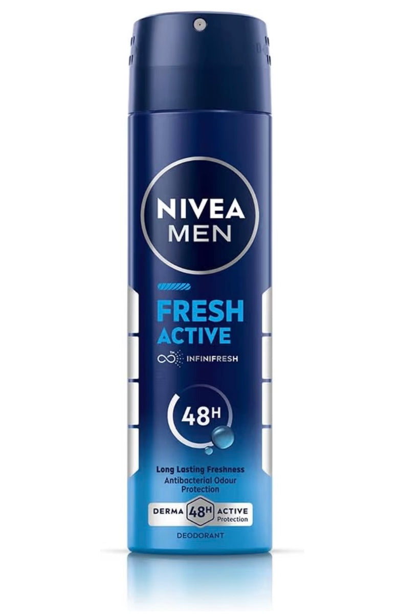 NIVEA MEN Fresh Active Deodorant – 48H | 150ml