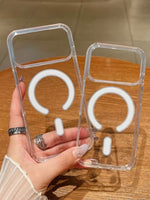 Transparent Anti Yellow Wireless Charging Back Cover for iPhone 18 Series