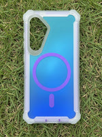 Gradient Color Shifting Wireless Charging case for Samsung S25 Series