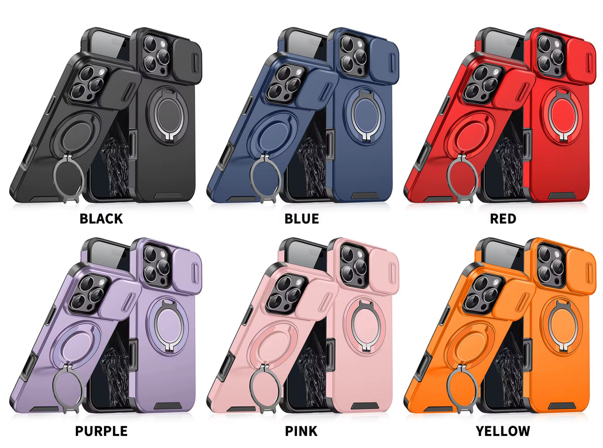 Magnetic Ring Armor Phone Case Cover For IPHONE 14 Series