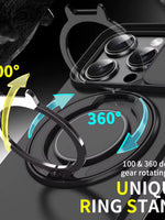 Magnetic Ring Armor Phone Case Cover For Samsung Galaxy S24 Series