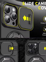 Magnetic Ring Armor Phone Case Cover For Samsung Galaxy S24 Series