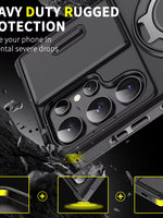 Magnetic Ring Armor Phone Case Cover For Samsung Galaxy S24 Series