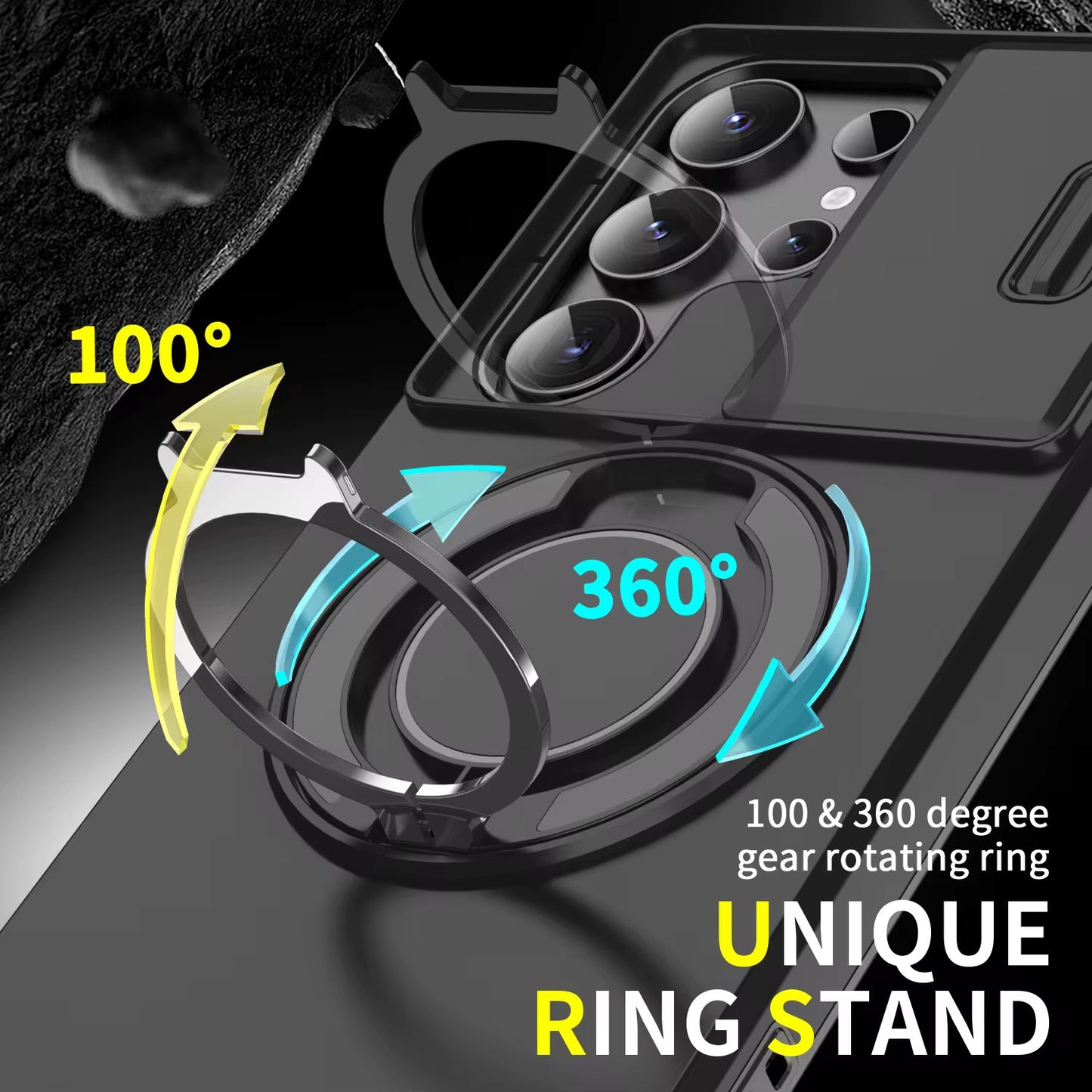 Magnetic Ring Armor Phone Case Cover For IPHONE 14 Series