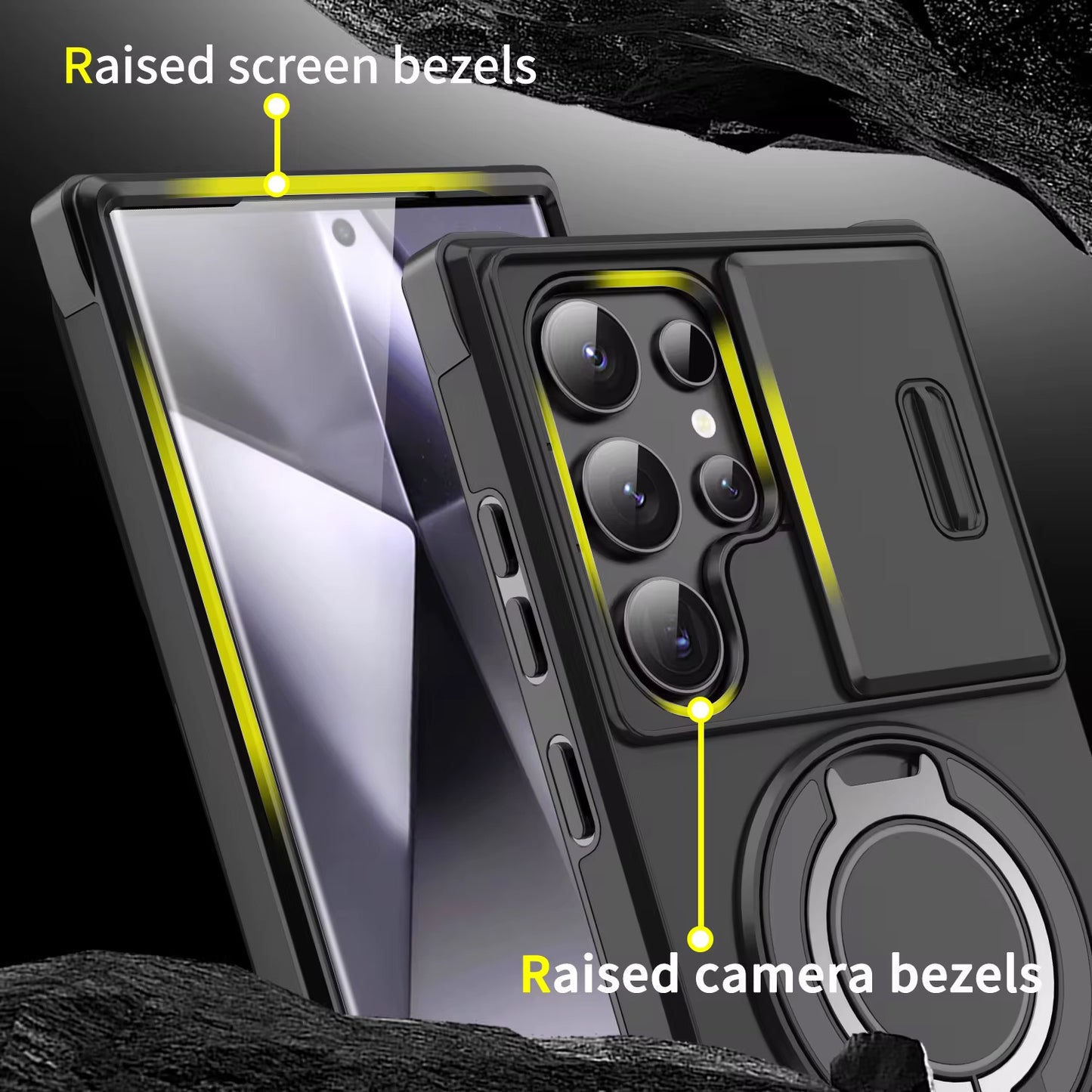 Magnetic Ring Armor Phone Case Cover For IPHONE 14 Series