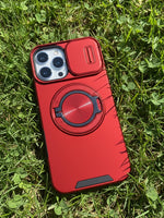 Magnetic Ring Armor Phone Case Cover For Samsung Galaxy S24 Series