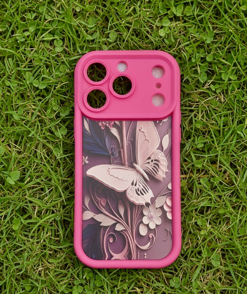 3D Butterfly Designer Mobile Case For IPHONE 17 PRO