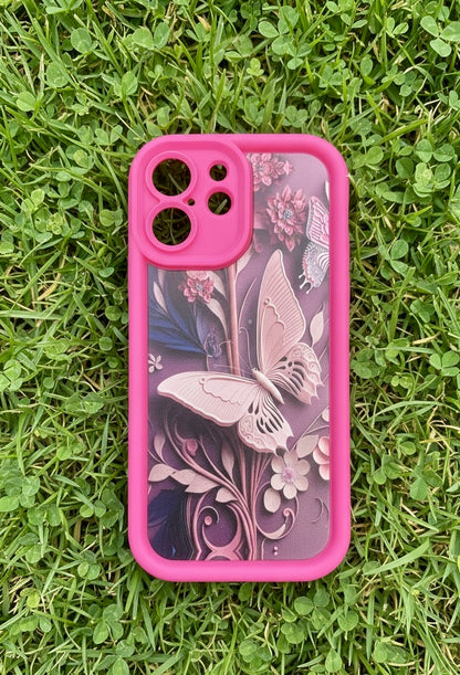 3D Butterfly Designer Mobile Case For IPHONE 17