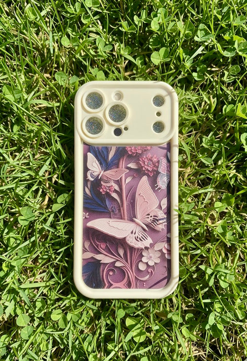 3D Butterfly Designer Mobile Case For IPHONE 17 PRO