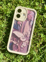 3D Butterfly Designer Mobile Case For IPHONE 17