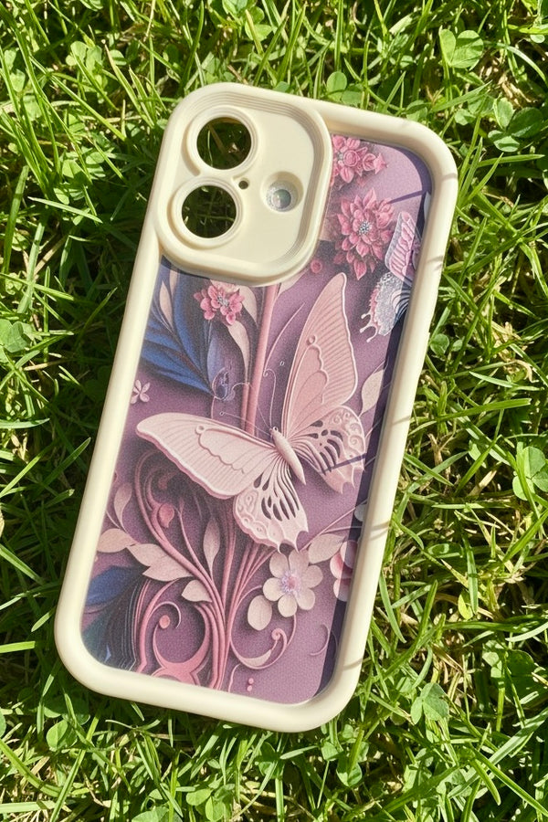 3D Butterfly Designer Mobile Case For IPHONE 17
