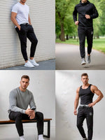 Men’s Premium Free Size Cup Style Track Pants with Side Pockets (Fits Size 30 to 34)