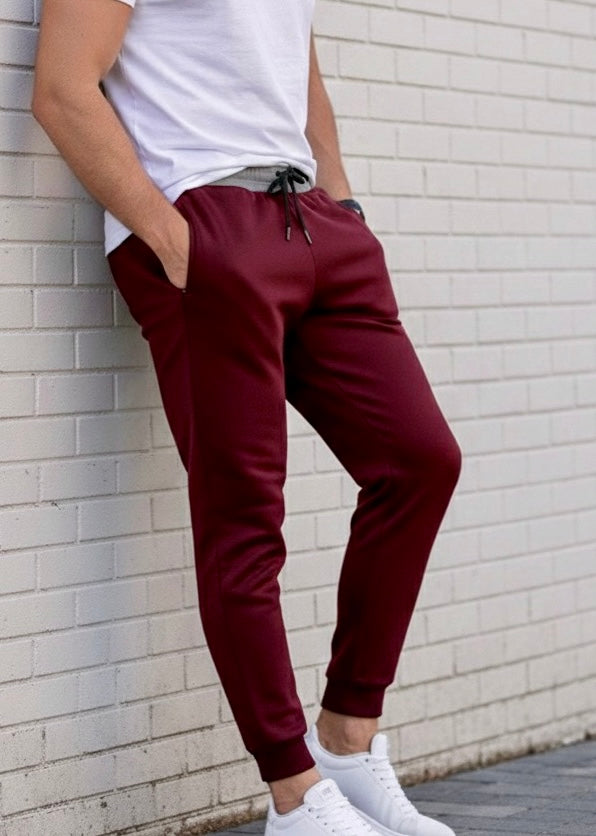 Men’s Premium Free Size Cup Style Track Pants with Side Pockets (Fits Size 30 to 34)