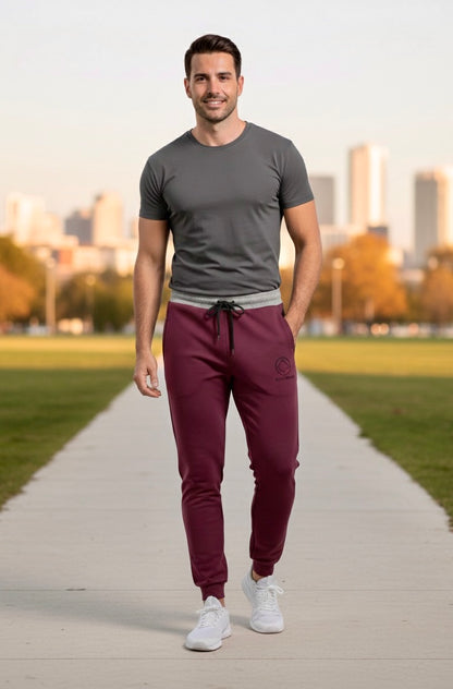 Men’s Premium Free Size Cup Style Track Pants with Side Pockets (Fits Size 30 to 34)