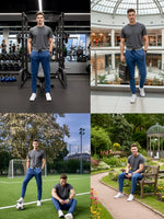 Men’s Premium Free Size Cup Style Track Pants with Side Pockets (Fits Size 30 to 34)
